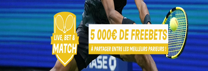 5.000 Euros De Freebets En Jeu !