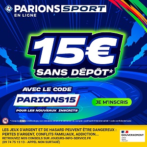 15€ de paris offerts pour célébrer la Ligue des Champions avec Parions Sport!