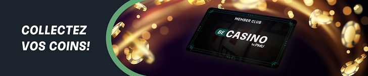 Inscrivez-vous sur BeCasino pour découvrir le BeClub