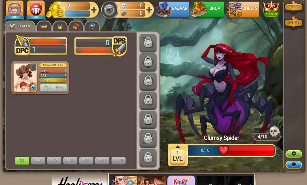 Visuel de la page d'accueil de FAP Titans